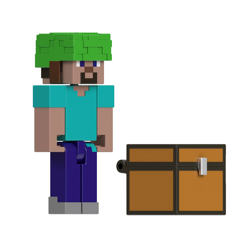 Mattel Minecraft V Φιγούρα 8cm Underwater Steve Core Figure