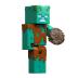 Mattel Minecraft V Φιγούρα 8cm Drowned Core Figure