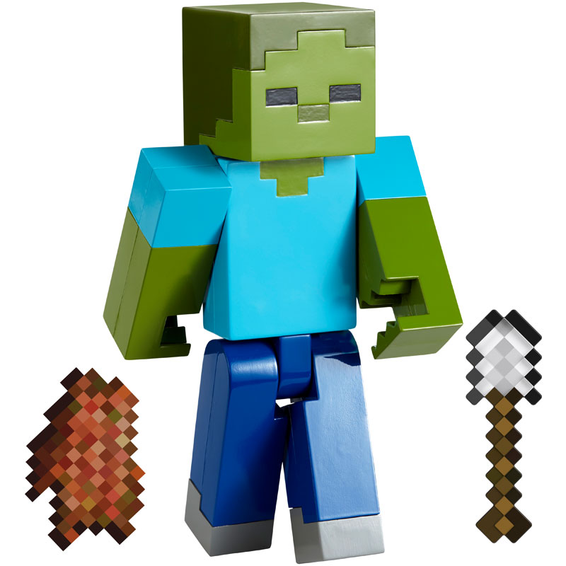 Mattel Minecraft S Φιγούρα 8cm Zombi