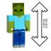 Mattel Minecraft S Φιγούρα 8cm Zombi