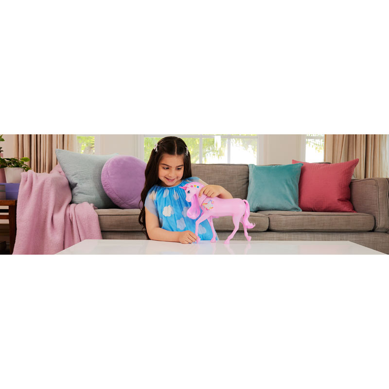 Mattel Barbie Sparkle Lights Unicorn - Μαγικός Μονόκερος JCP78