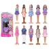 Mattel Barbie Mini Barbieland Fashionistas Doll 3,8cm - Βερνίκι Νυχιών - Σχέδια JCP97