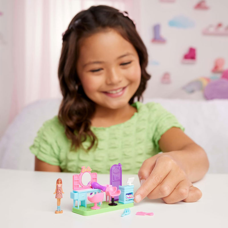 Mattel Barbie Mini Barbieland Σετάκια Επαγγέλματα - Hair Salon