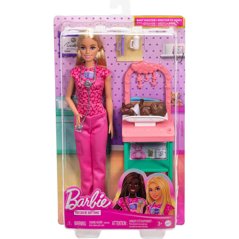 Mattel Barbie Baby Doctor Doll Παιδίατρος JCR72