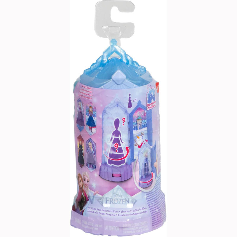 Mattel Disney Frozen Μίνι Κούκλες - Πυργάκι Έκπληξη - Pop Reveal - Σχέδια JCR90