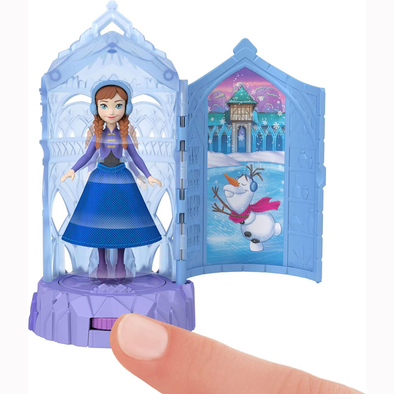 Mattel Disney Frozen Μίνι Κούκλες - Πυργάκι Έκπληξη - Pop Reveal - Σχέδια JCR90