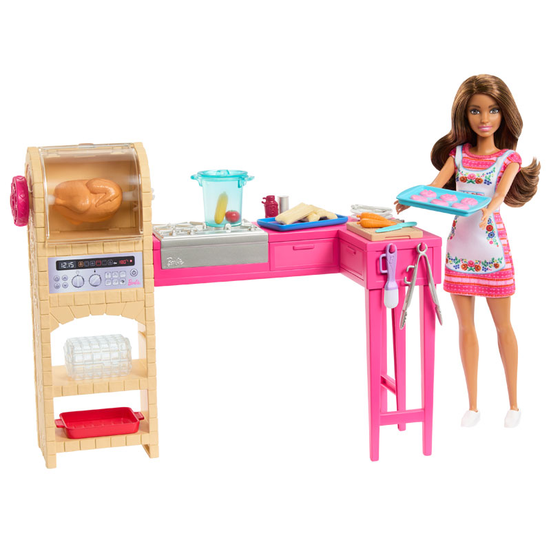 Mattel Barbie and Teresa Recipe for Friendship Teresa Σετ Κουζίνα JCT06