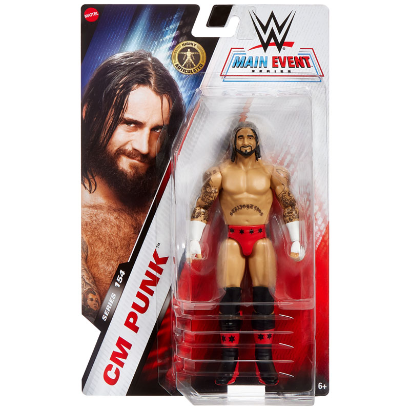 Mattel WWE Deluxe Φιγούρες 18cm Q - CM Punk