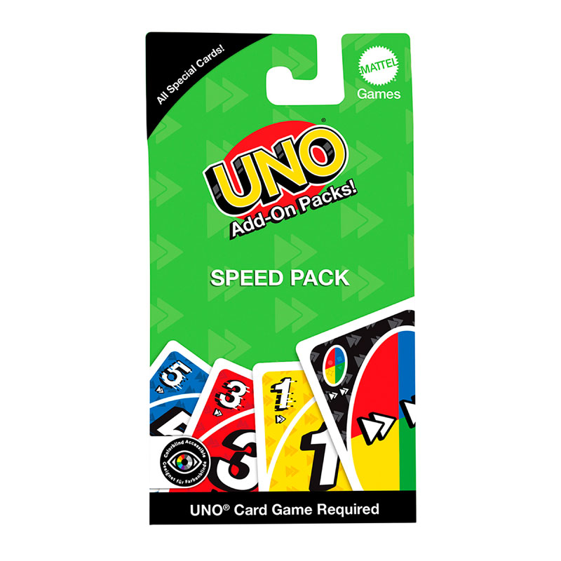 Mattel Uno Add-on Packs - Speed Pack JCV57