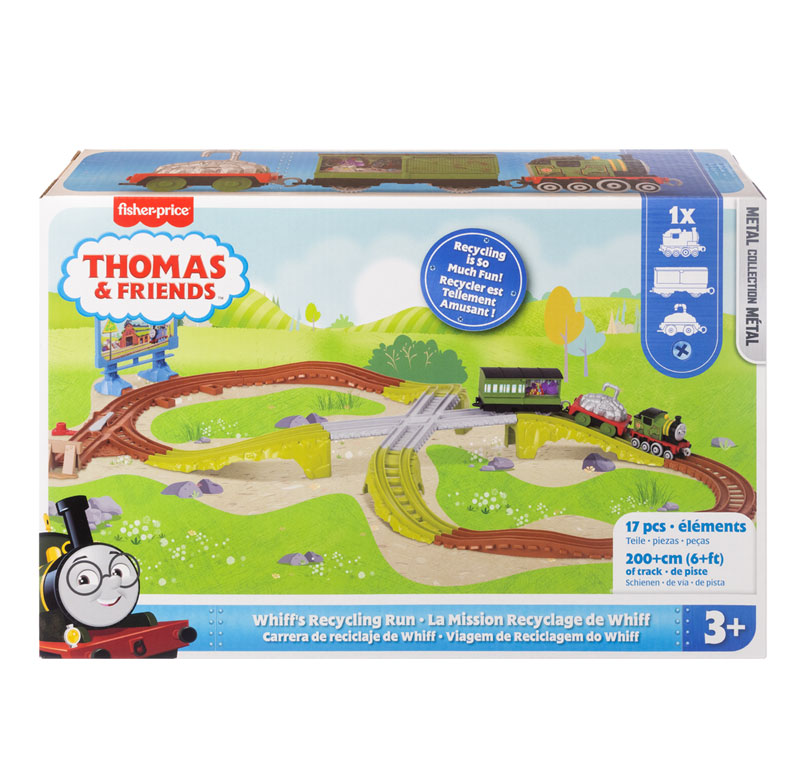 Fisher-Price® Thomas & Friends Αγαπημένες Διαδρομές Push Along - Whiff's Recycling Run