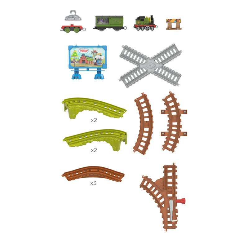 Fisher-Price® Thomas & Friends Αγαπημένες Διαδρομές Push Along - Whiff's Recycling Run