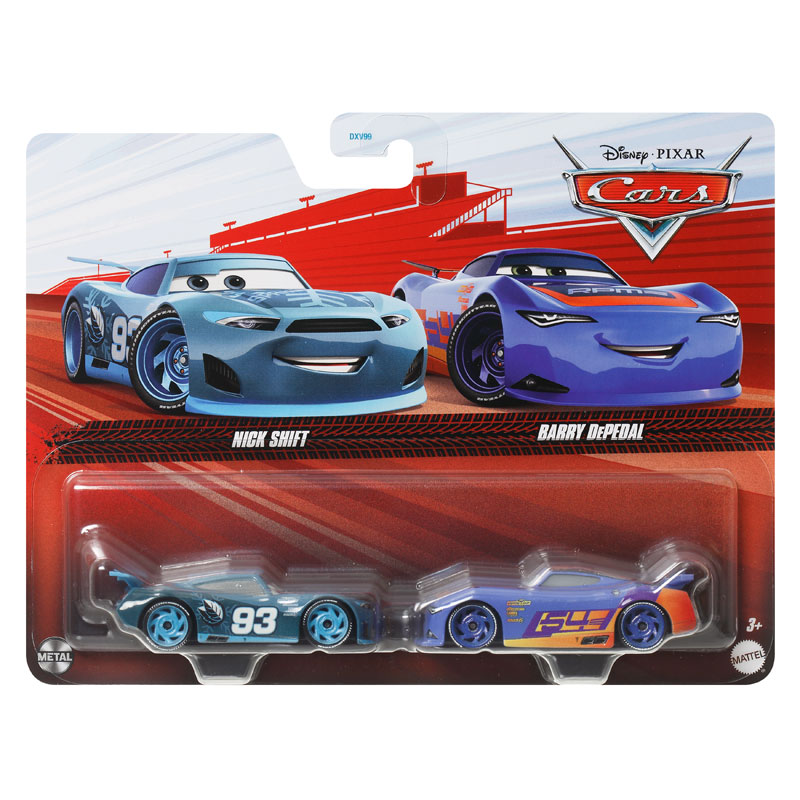 Mattel Cars Αυτοκινητάκια A25- Nick Shift & Barry DePedal