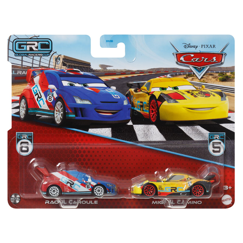 Mattel Cars Αυτοκινητάκια A25 - Raoul Caroule & Miguel Camino