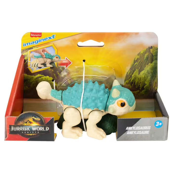 Fisher Price Imaginext™ Jurassic World™ Rebirth Dinosaur Ankylosaurus