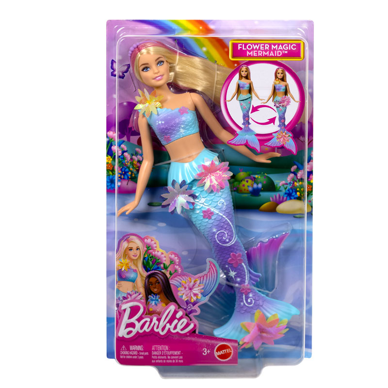 Mattel Barbie Μαγική Γοργόνα Που Ανθίζει Ξανθιά JDM72