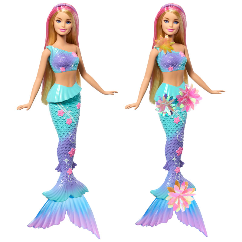 Mattel Barbie Μαγική Γοργόνα Που Ανθίζει Ξανθιά JDM72