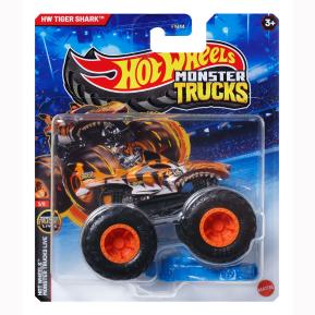 Mattel Hot Wheels Οχήματα Monster Trucks L HW Tiger Shark