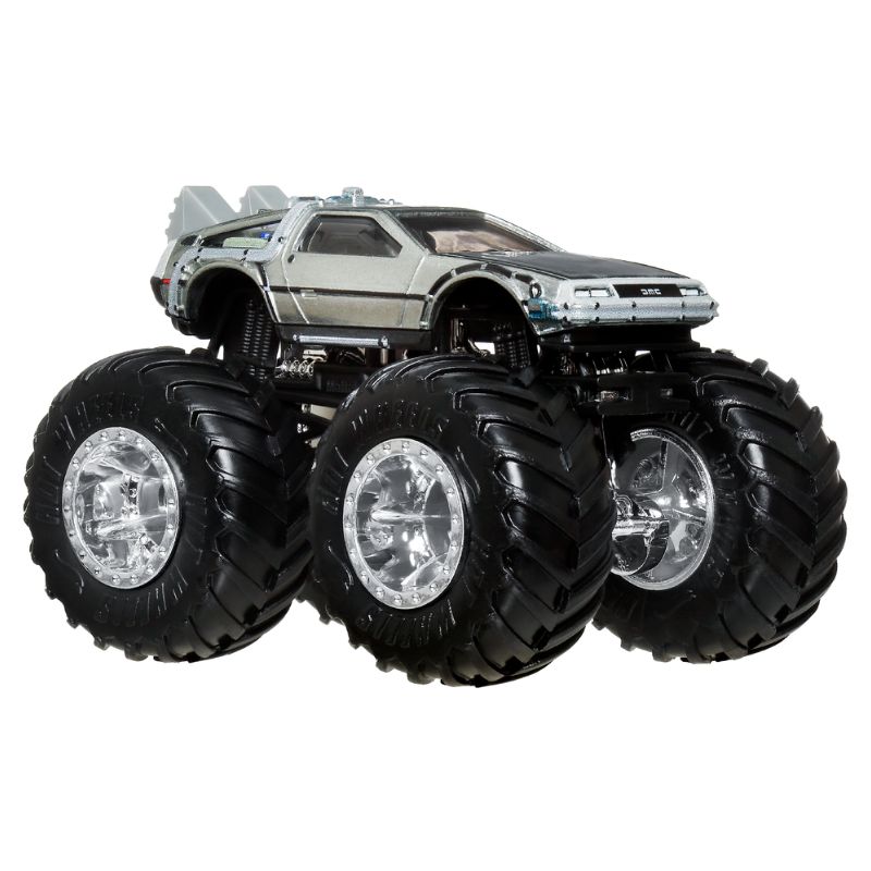 Mattel Hot Wheels Οχήματα Monster Trucks K Back to The Future- Time Machine