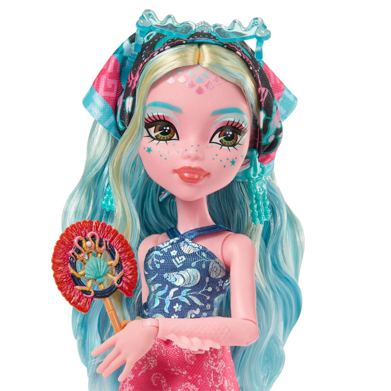 Mattel Monster High Skulltimate Secrets Gore-geous Oasis Playset Βαλιτσάκι Lagoona Blue Doll JDR51