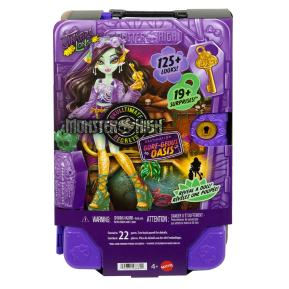 Mattel Monster High Skulltimate Secrets Gore-geous Oasis Playset Βαλιτσάκι Jinafire Long Doll JDR52
