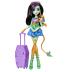 Mattel Monster High Skulltimate Secrets Gore-geous Oasis Playset Βαλιτσάκι Jinafire Long Doll JDR52