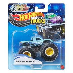 Mattel Hot Wheels Οχήματα Monster Trucks U Χρωμοκεραυνοί Podium Crasher™ JDV84