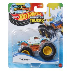 Mattel Hot Wheels Οχήματα Monster Trucks Χρωμοκεραυνοί R The 909