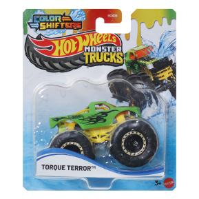 Mattel Hot Wheels Οχήματα Monster Trucks Χρωμοκεραυνοί R Torque Terror