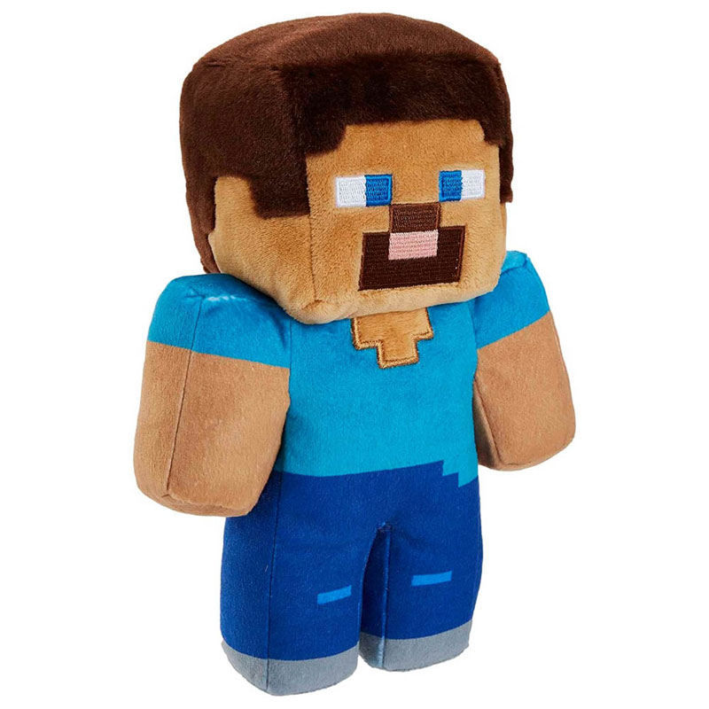 Mattel Minecraft Λούτρινο Steve 20εκ. JDW13/HBN39