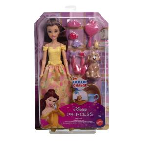 Mattel Disney Princess “Bathe & Brush Belle” Fashion Doll with Dog Πεντάμορφη & Ζωάκι JFC42
