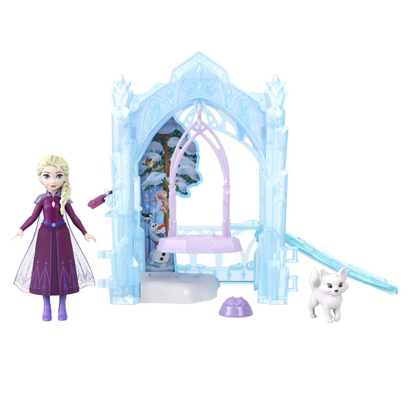 Mattel Disney Frozen Elsa's Icy Animal Hideaway Η Παγωμένη Κρυψώνα της Έλσας JFG29