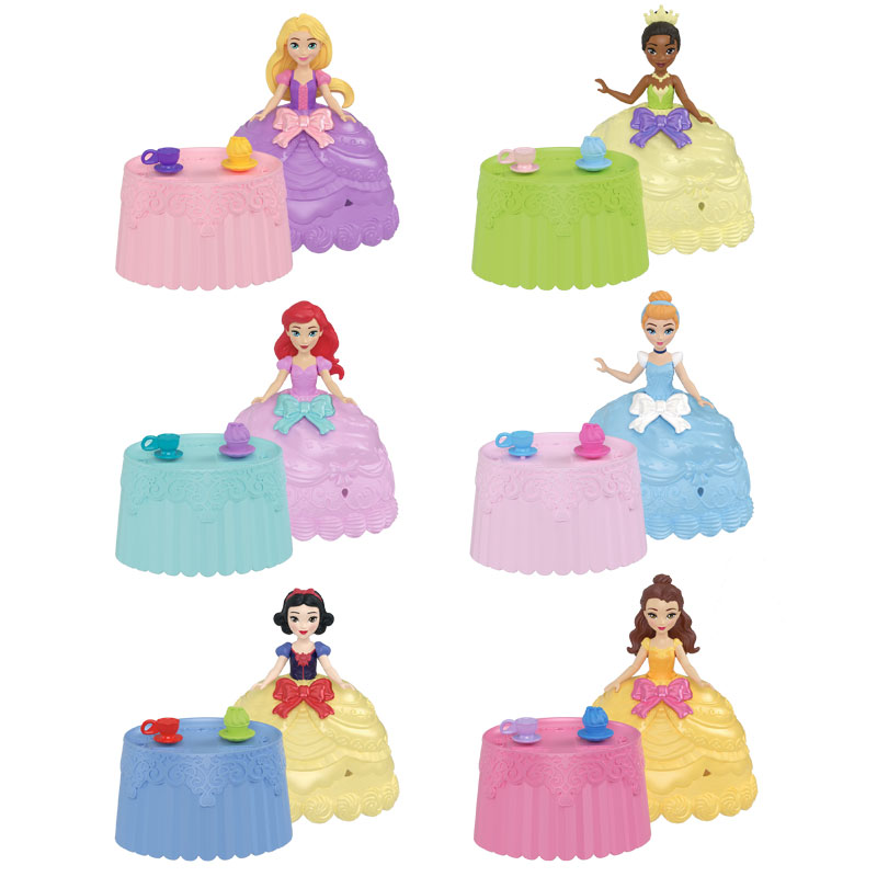 Mattel Disney Princess Μίνι Κούκλες Cupcake Doll Blind Έκπληξη - Σχέδια JFG78