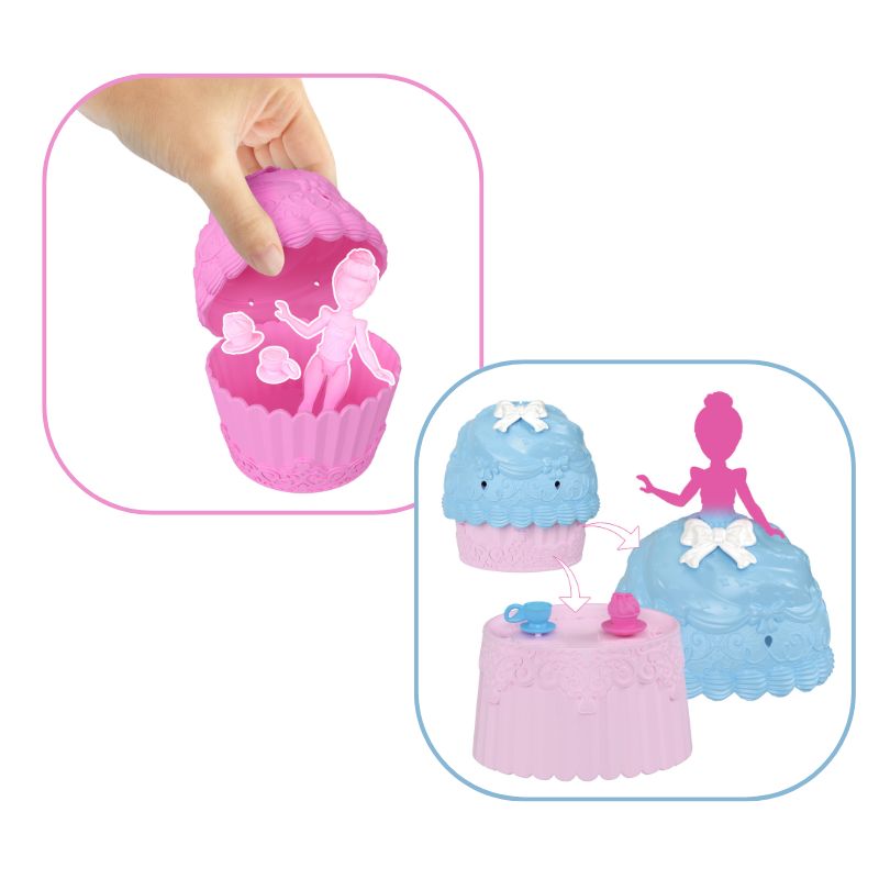 Mattel Disney Princess Μίνι Κούκλες Cupcake Doll Blind Έκπληξη - Σχέδια JFG78