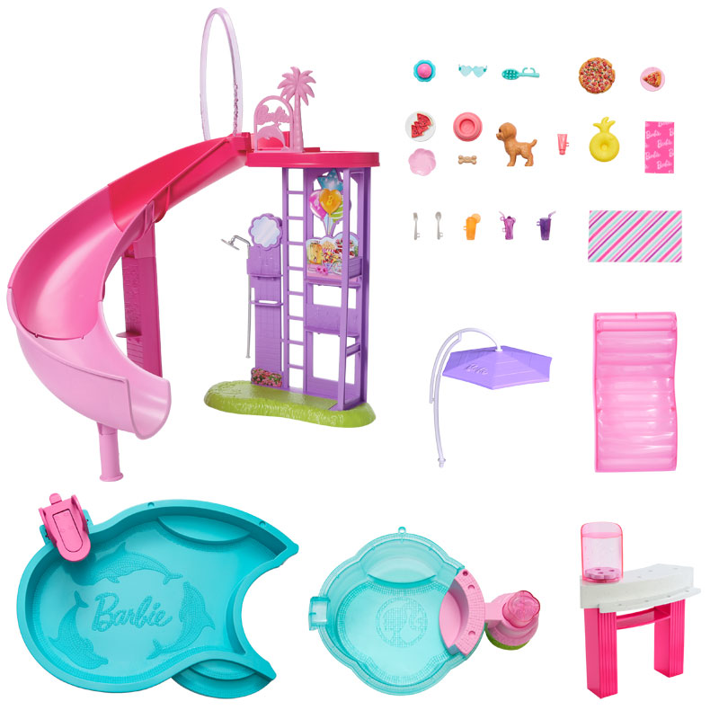 Mattel Barbie Dream Pool Ονειρεμένη Πισίνα JFP01