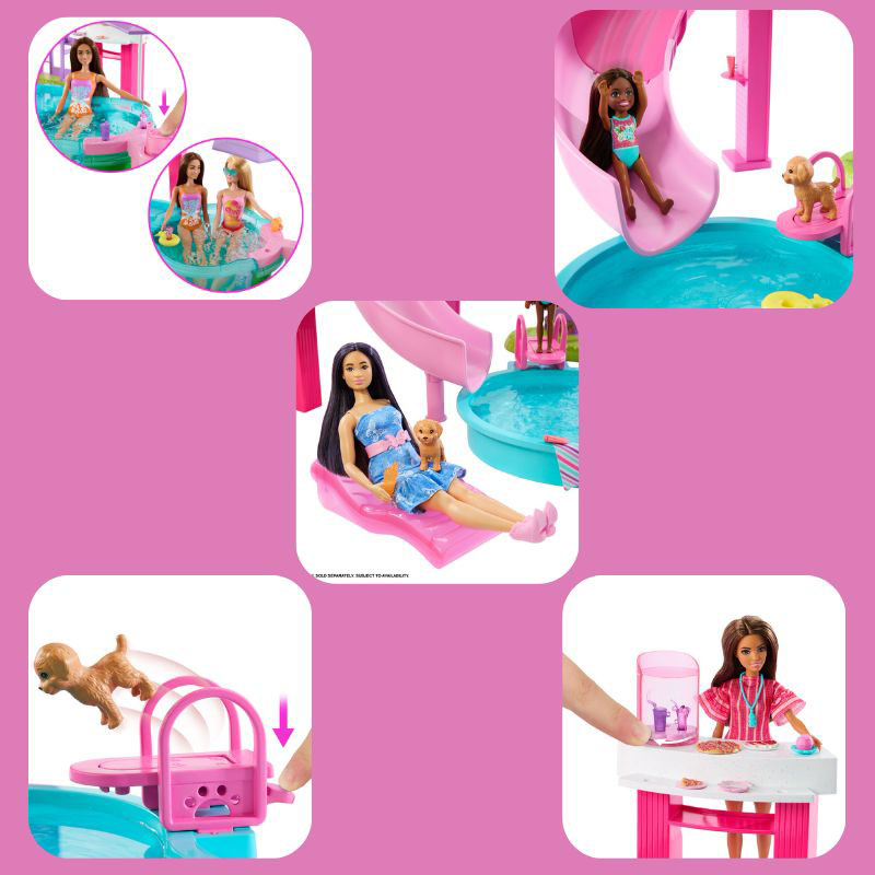 Mattel Barbie Dream Pool Ονειρεμένη Πισίνα JFP01