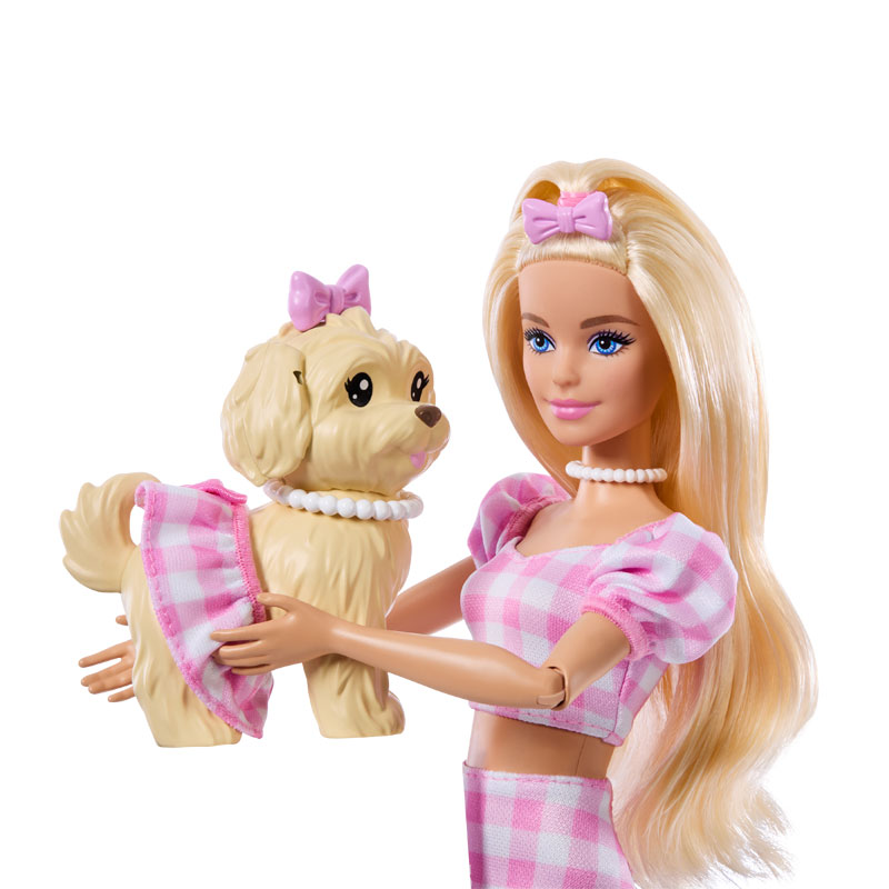 Mattel Barbie Twinning Looks Barbie & Σκυλάκι Ασορτί Εμφάνιση JFP36