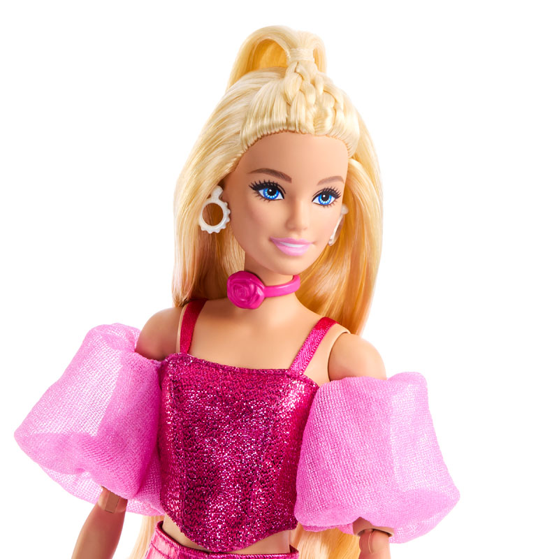 Mattel Barbie Deluxe Style Metallics Ροζ Κορσές JFP40