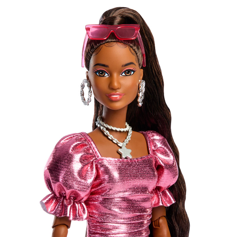 Mattel Barbie Deluxe Style Metallics Φόρεμα Ballon JFP41