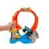 Mattel Hot Wheels Monster Trucks Πίστα Λουπ Με Καρχαρία JFR08