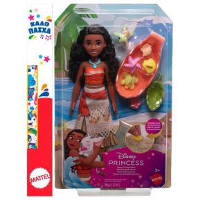 Λαμπάδα Mattel Disney Princess Fashion Doll Vaiana Ocean Friends Βαϊάνα & Ζωάκι JFT12