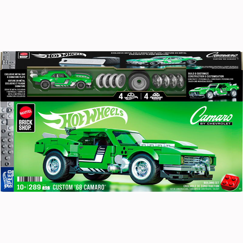 Mattel Brick Shop™ Hot Wheels® Speed Series Camaro® Custom '68 Camaro JFT16