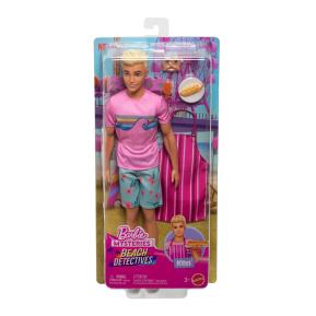 Mattel Barbie Mysteries: Beach Detectives Ken Κούκλα Και Αξεσουάρ Μαγειρικής 30cm JFV65