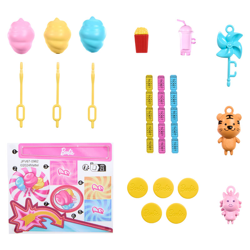 Mattel Barbie Παιχνίδια Στο Λούνα Παρκ JFV67