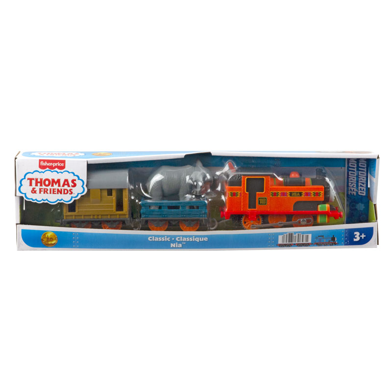 Fisher-Price® Thomas & Friends Μηχανοκίνητα Τρένα με 2 Βαγόνια Greatest Moments Classic Nia