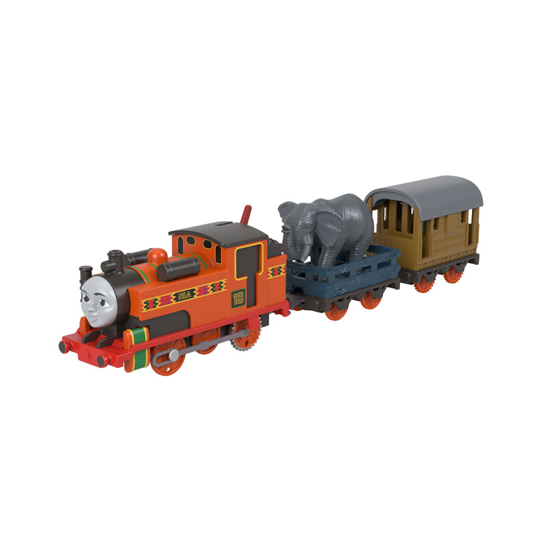 Fisher-Price® Thomas & Friends Μηχανοκίνητα Τρένα με 2 Βαγόνια Greatest Moments Classic Nia