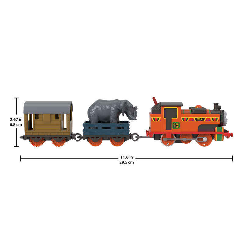 Fisher-Price® Thomas & Friends Μηχανοκίνητα Τρένα με 2 Βαγόνια Greatest Moments Classic Nia