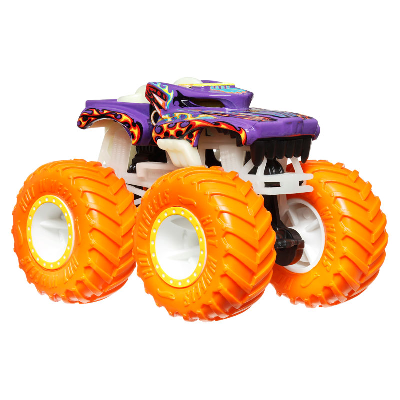 Mattel Hot Wheels Οχήματα Monster Trucks Glow In The Dark - Hotweiler JFX08