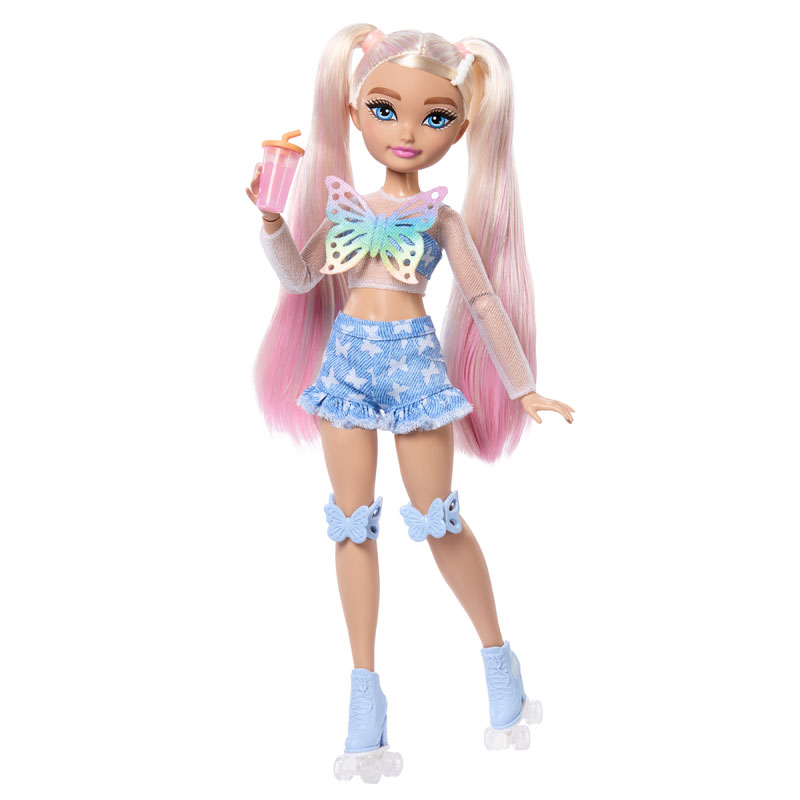 Mattel Barbie Dream Besties Barbie Malibu Skater Doll JFX96