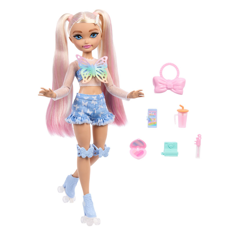 Mattel Barbie Dream Besties Barbie Malibu Skater Doll JFX96