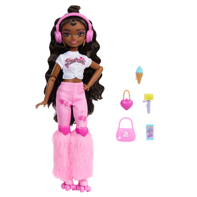 Mattel Barbie Dream Besties Barbie Brooklyn Skater Doll JFX97